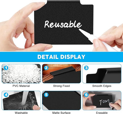 33PCS Basket Labels Clip On, 30 Labels - Image 3