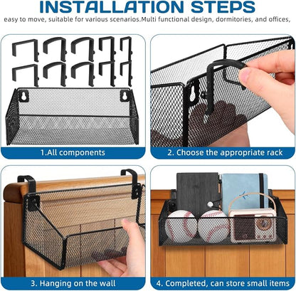 PRETYZOOM Bedside Hanging Storage Basket - Image 8