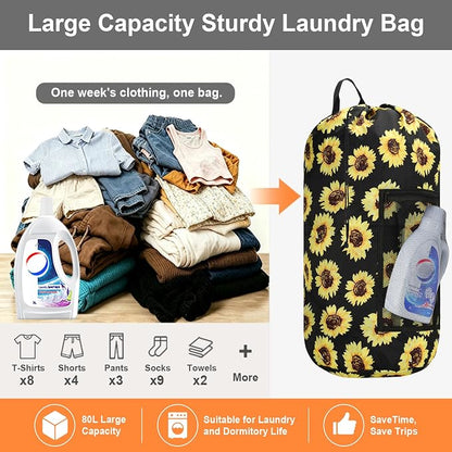 Laundry Bag Backpack Durable Laundry Bag - Image 6