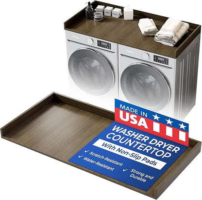 OfficeSimpli Washer Dryer Countertop, Made in USA, Non-Slip Pads, Easy Clean by OfficeSimpliUS