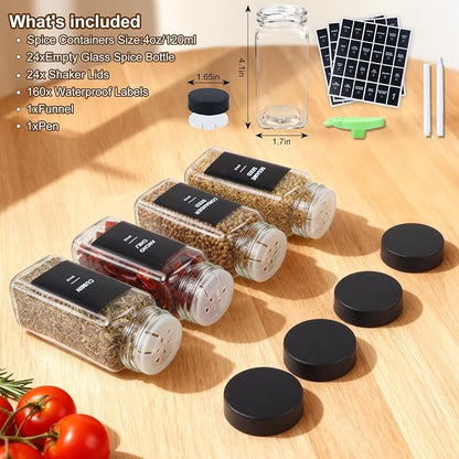 36Pcs Spice Jars Containers - Image 5