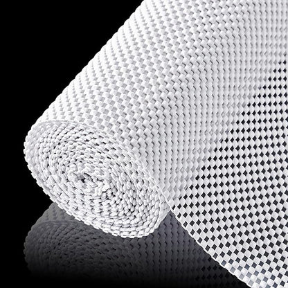 Shelf Liner for Kitchen Cabinet, Drawer Liners Non Slip Non Adhesive Thick Mat by ALIUNI