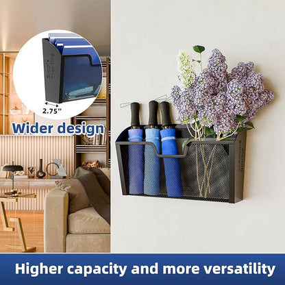 Simple Trending Wall File Organizer, Mesh 7-Tier Vertical Hanging File Holder - Image 6