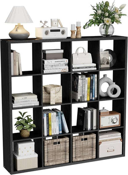 VDNEND Cube Storage Organizer Bookcase, Decorative 11 inch Open Back Cubical by VDNEND