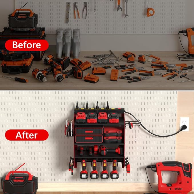 Power Tool Organizer Wall Mount - Image 8