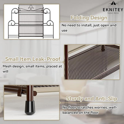 EKNITEY Bathroom Organizer Shelf Countertop - Image 5