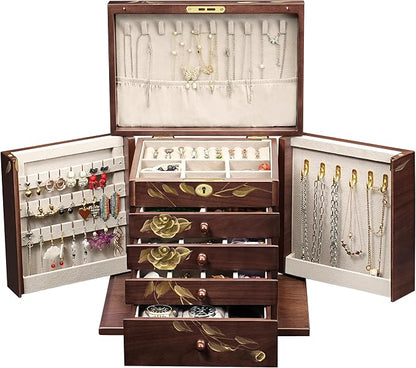 Hand-Painted Wooden Jewelry Boxes - Image 8