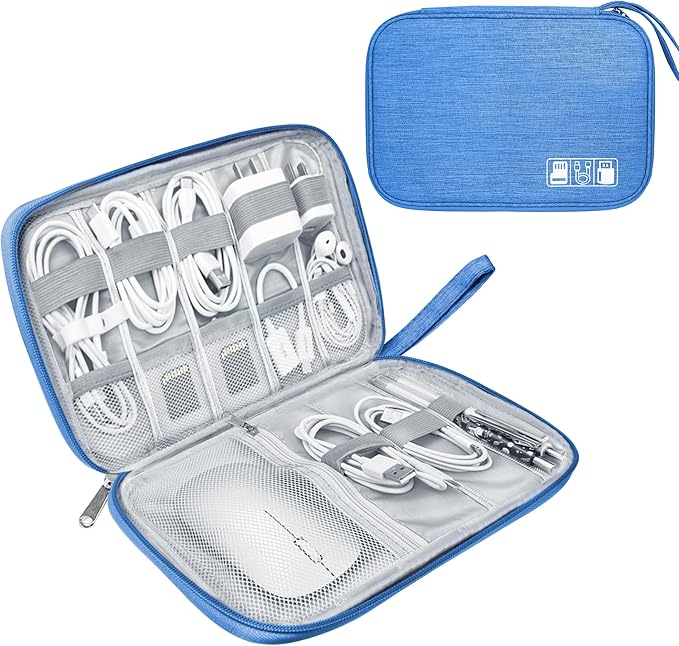 Lcsmaokin Electronics Travel Organizer, Portable Waterproof Electronic Travel by Lcsmaokin