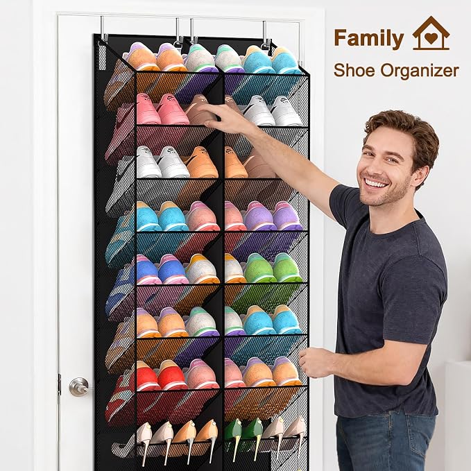 UVIAHOMI Over the Door Shoe Organizer - Image 2