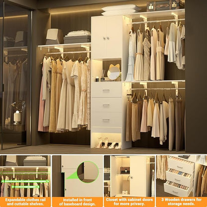 Armocity 96 Inches Closet System - Image 4