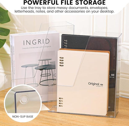 CiWiVOKi Vertical File Holder, 4 pack - Image 5