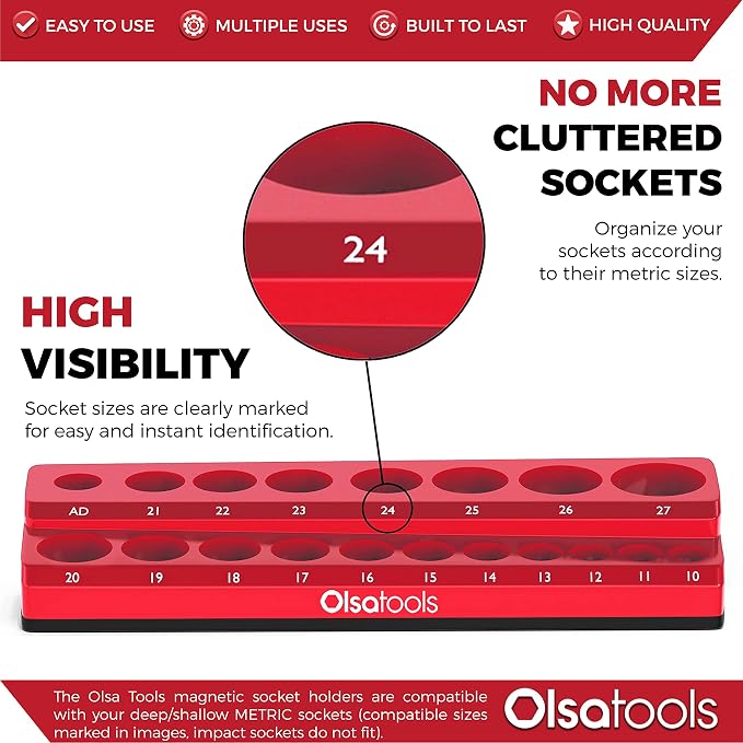 Olsa Tools Magnetic Socket Holder - Image 2