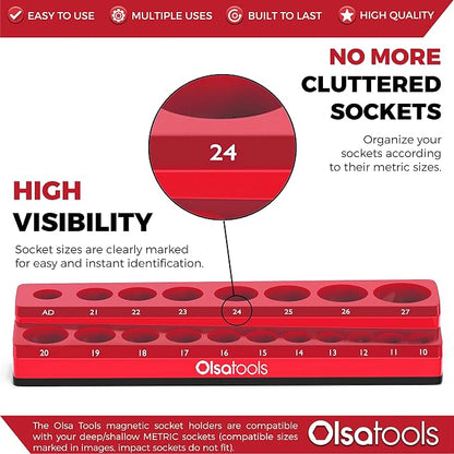 Olsa Tools Magnetic Socket Holder - Image 2
