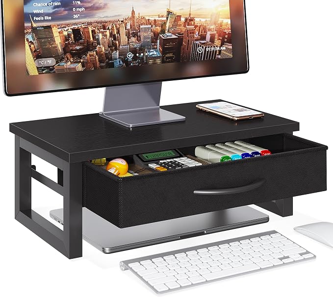 Computer Monitor Stand Riser, Desk Organizers and Accessories by Unknown