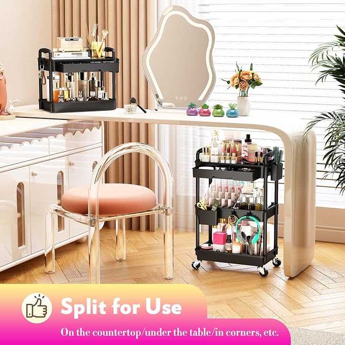 SUNALLY Makeup Cart Organizer - Image 8