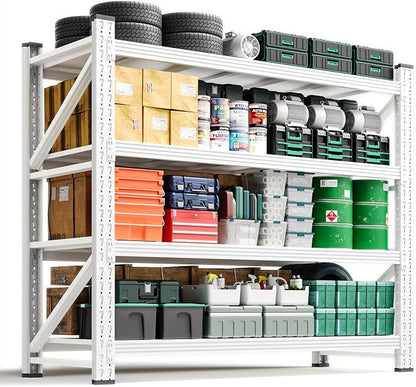 Letaya 3000LBS Storage Shelves Heavy Duty, 4 Tier Adjustable Utility Rack Shelf by LetayaMetalCabinets