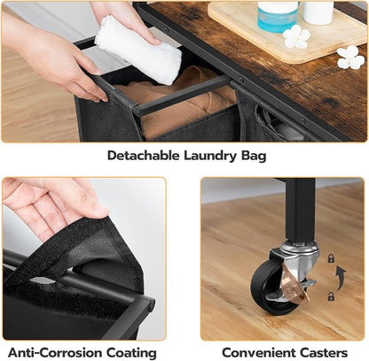 HOOBRO Laundry Sorter 3 Section, Laundry Hamper - Image 5