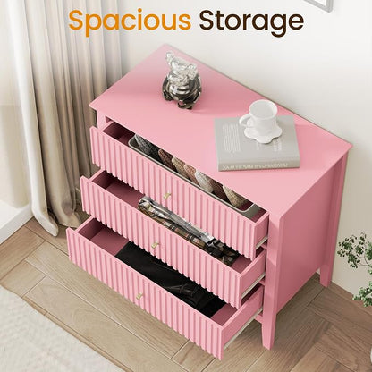 RoyalCraft Fluted 32 inch Wide Nightstand - Image 4