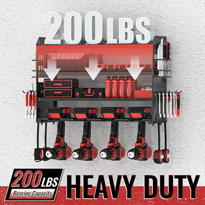 Power Tool Organizer Wall Mount, Metal Power Tool Storage Rack - Image 5