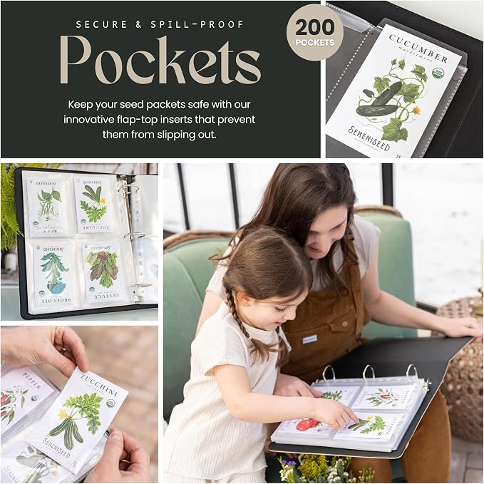 Seed Storage Binder – Garden Seed Organizer - Image 5