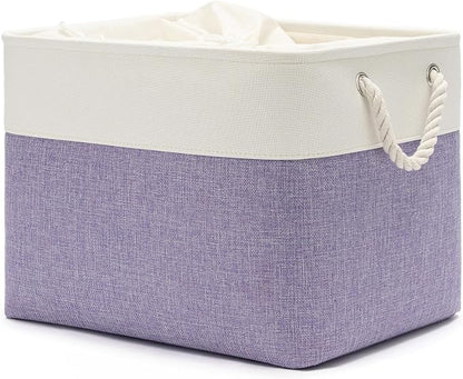16x12x12 In Foldable Fabric Large Storage Bins by VQRTEXAStorageBasket