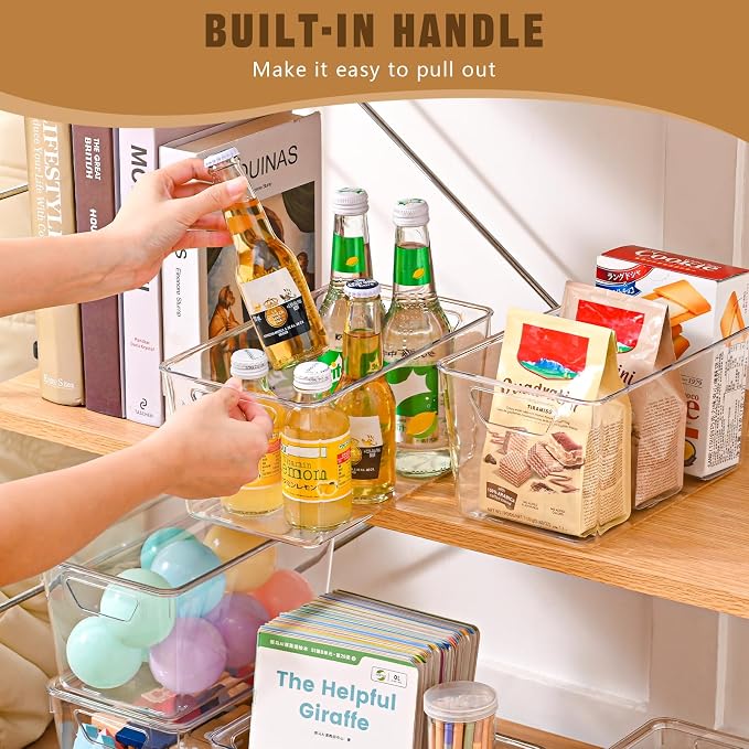 12 Pack Middle Stackable Storage Boxes - Image 4