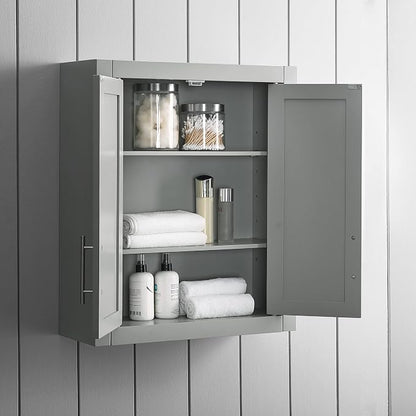 Crosley Furniture Savannah Wall Mounted Bathroom Storage Medicine Cabinet - Image 9