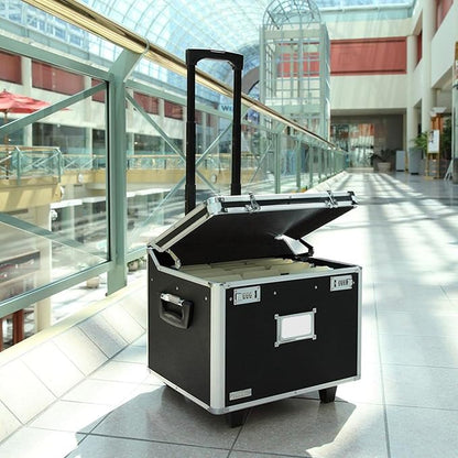 Vaultz Portable File Box with Handle - Image 2