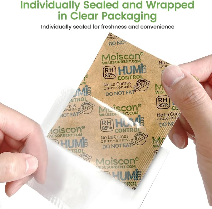 45 Pack 85% RH Size 8 Two-Way Humidity Control Packs - Image 4