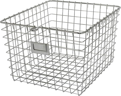 Spectrum Diversified 47970 Wire, Vintage Locker Basket Style, Rustic Farmhouse by Spectrum