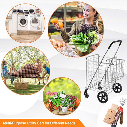 Wellmax Foldable Shopping Cart - Image 6