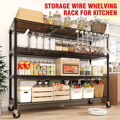 71" H Storage Shelves 2640LBS Heavy Duty Shelving Unit - Image 5