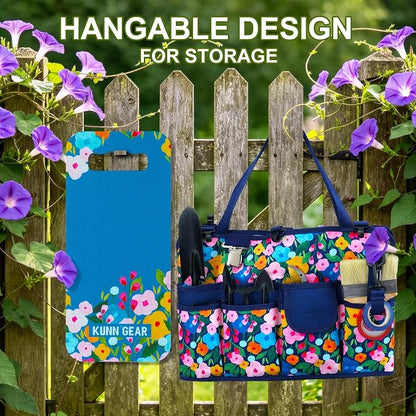 KUNN 5 Gallon Garden Bucket Tool Organizer & Kneeling Pad Set, 18-Pocket Heavy - Image 6