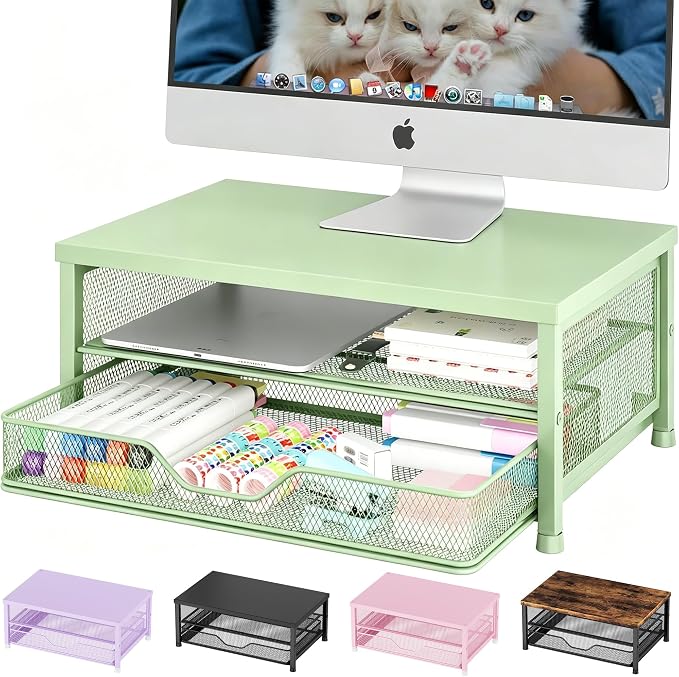 OPNICE Computer Monitor Stand Riser, Desk Organizer by OPNICE