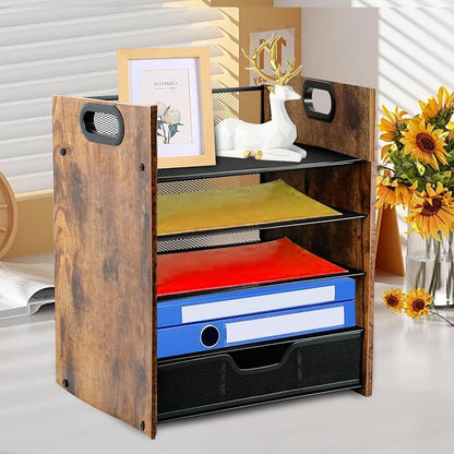 Wood Desk Organizer - Image 6