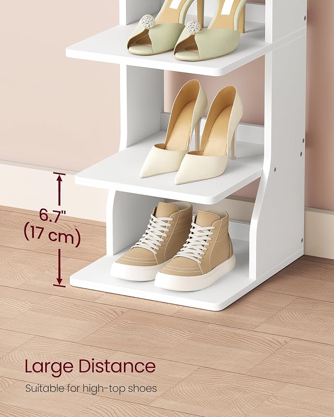 VASAGLE 9-Tier Vertical Shoe Rack, Narrow Shoe Storage Organizer - Image 5