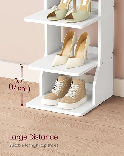 VASAGLE 9-Tier Vertical Shoe Rack, Narrow Shoe Storage Organizer - Image 5