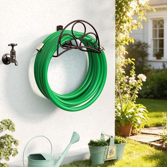 Metal Garden Hose Holder - Image 2