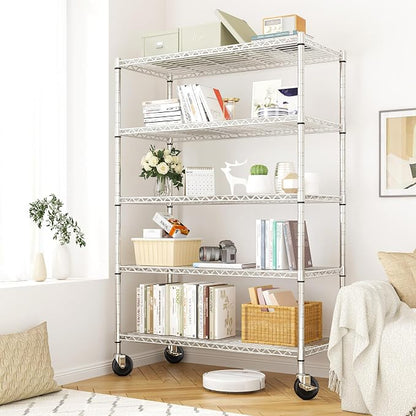 REIBII 73''H Storage Shelves 1660LBS Wire Shelving Unit - Image 2