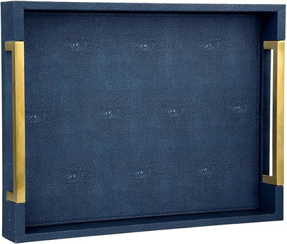 HofferRuffer Faux Leather Serving Tray by HofferRuffer