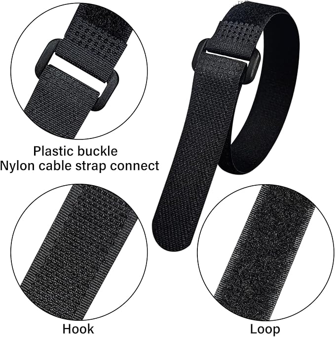 40pcs Reusable Cable Ties - Image 3