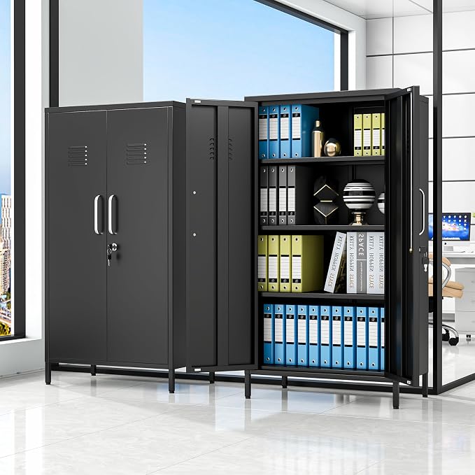 pozdeg 47.24" Metal Storage Locker - Image 2