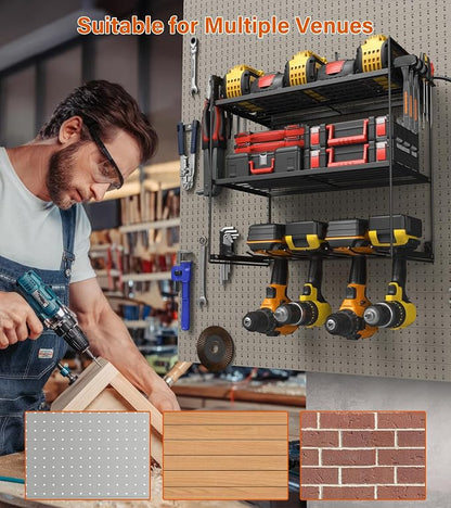 JUNNUJ Power Tool Organizer - Image 7