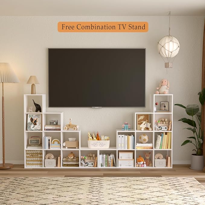 Ladder Cube Storage Bookcase - Image 5