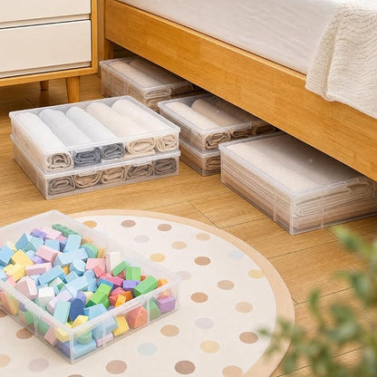 Clear Under Bed Storage Box - Image 7