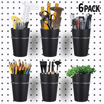 Kuhome 6 Set Ring Style Pegboard Hooks by Kuhome