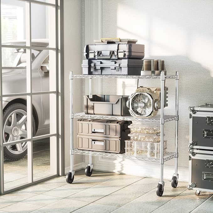 Auslar 3-Tier Storage Shelves - Image 8