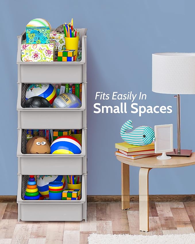 TidyFriend Stackable Storage Bins - Image 6