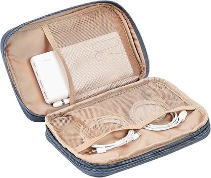 NISHEL Travel Cord Organizer Case, Double Layers Tech Electronic Bag, Essentials - Image 4