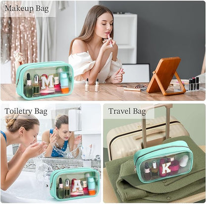 YOOLIFE Initial Make Up Bag Travel Toiletry Bag - Image 4